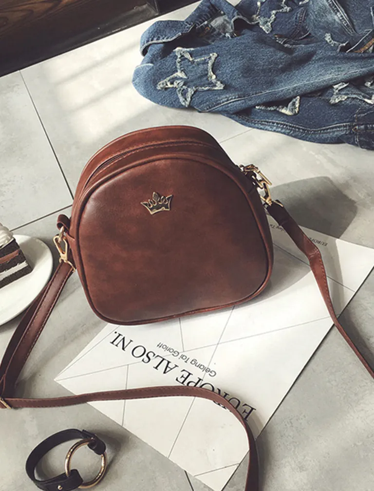 Imperial Crown Crossbody Bag