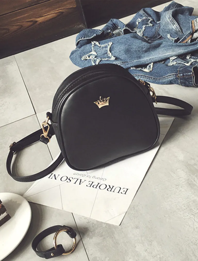 Imperial Crown Crossbody Bag