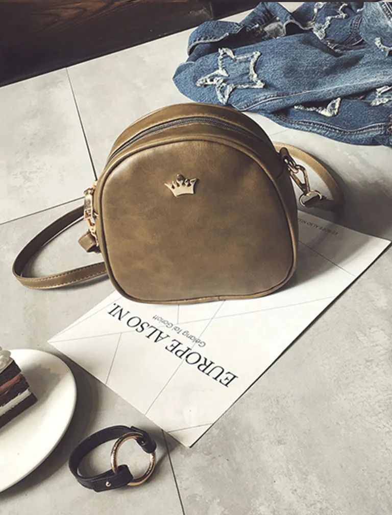Imperial Crown Crossbody Bag