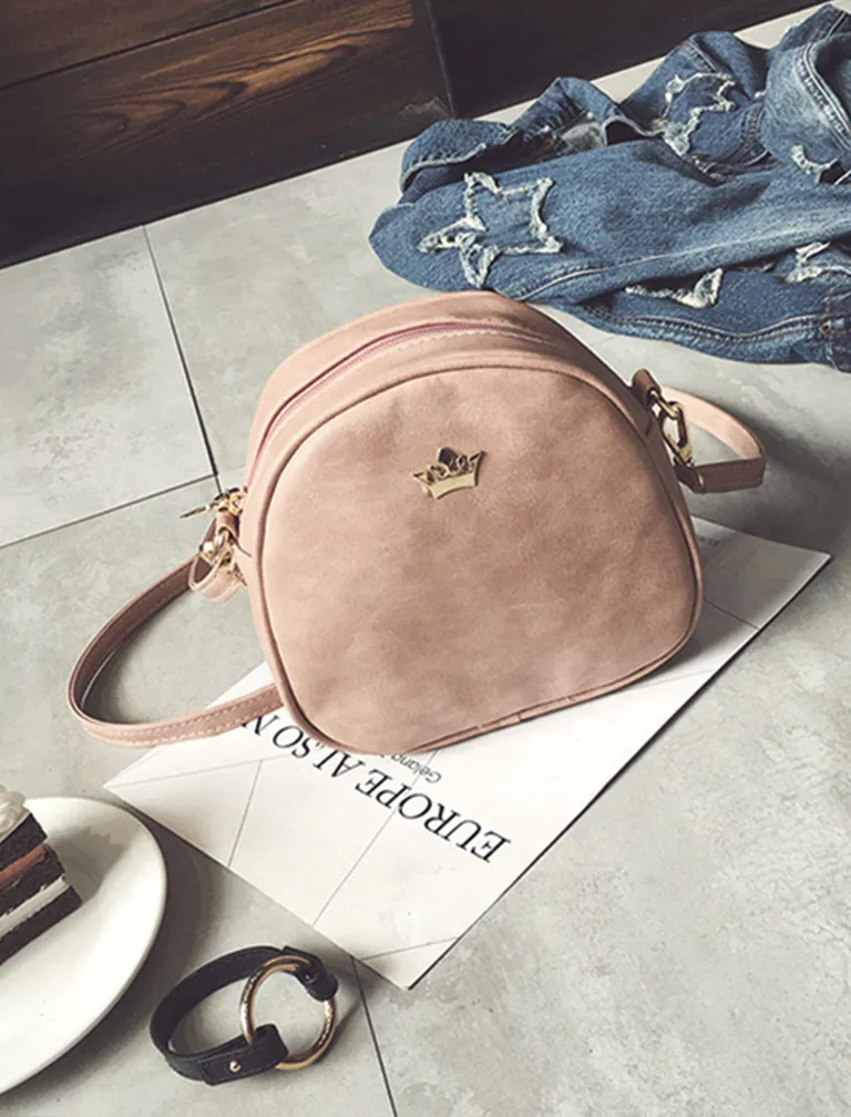 Imperial Crown Crossbody Bag