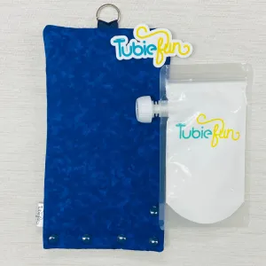 Insulated Milk Bag Suitable for Reusable Pouches - Blue Mottled