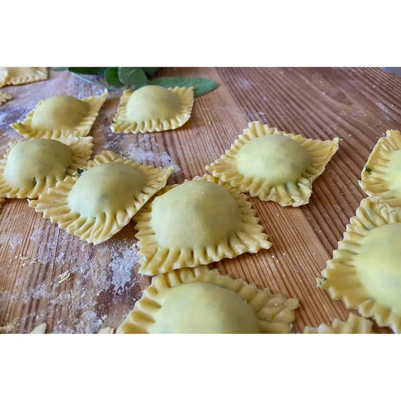 Italian Ravioli Mold with Roller
