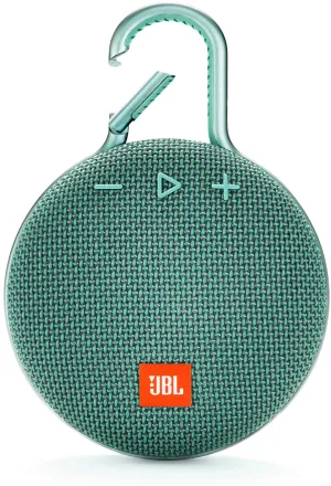 JBL Clip 3 River Teal Portable Bluetooth Speaker - JBLCLIP3TEAL