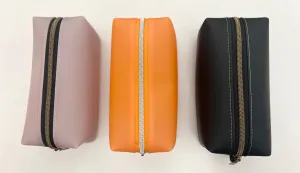 Jelly Toiletry Boxy Bag - Light Gray