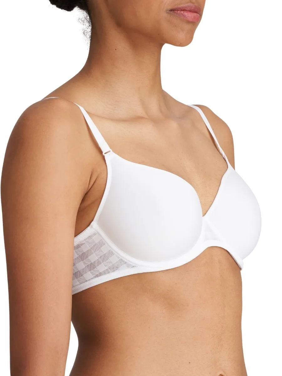 Jereme Spacer Full Cup Bra - White