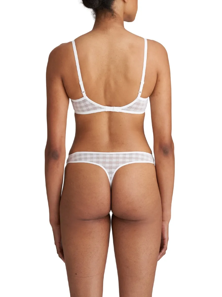 Jereme Spacer Full Cup Bra - White