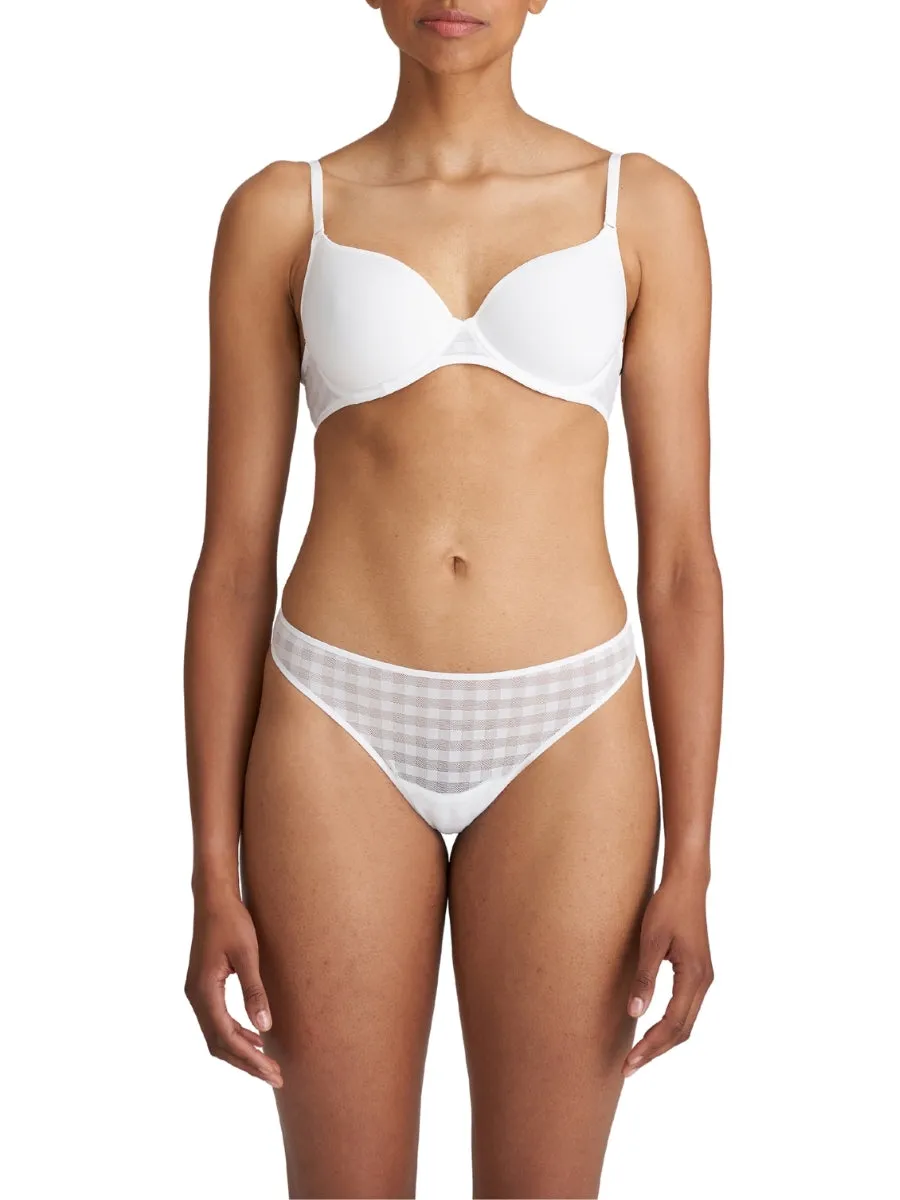 Jereme Spacer Full Cup Bra - White