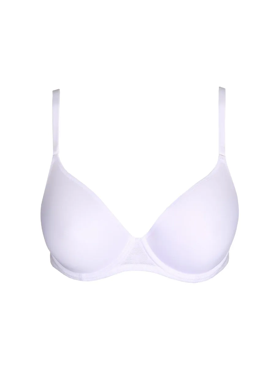 Jereme Spacer Full Cup Bra - White