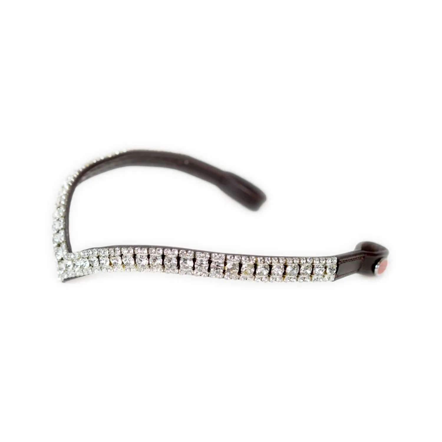 John Whitaker Lynton V-Shaped Diamante Browband