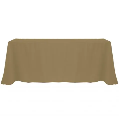 Khaki Polyester Tablecloth
