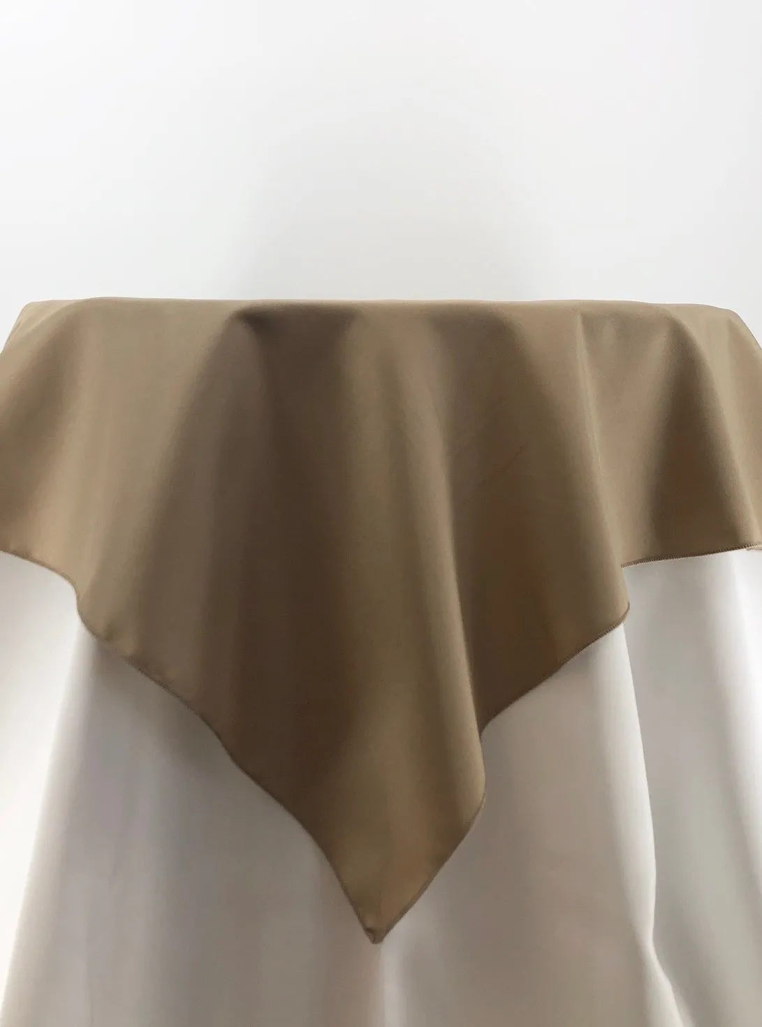 Khaki Polyester Tablecloth