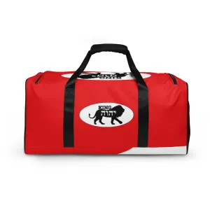 King YAHWEH Signature 2.0 Fire Red Duffle bag