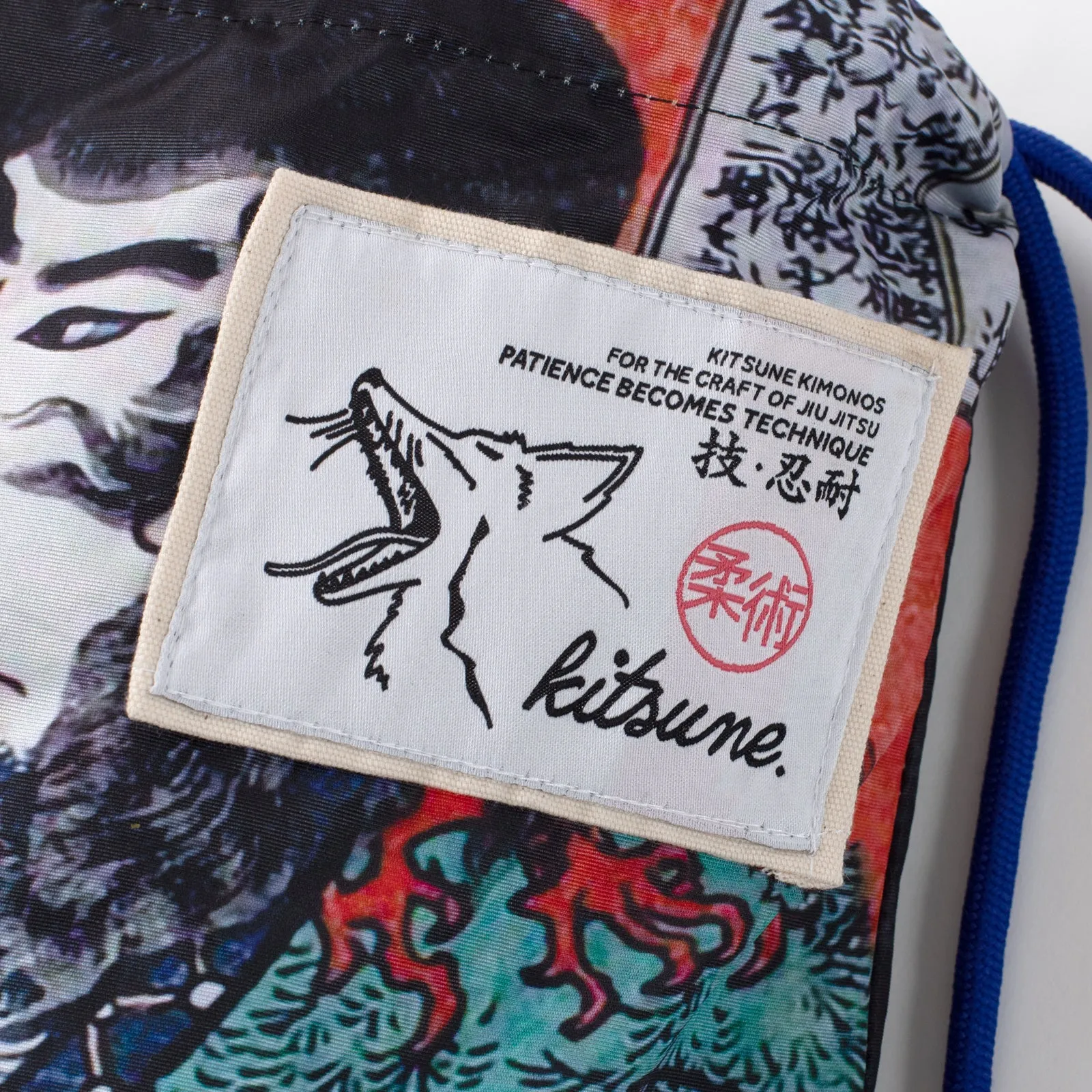 Kitsune "Red Skies" BJJ Gi - Navy Blue