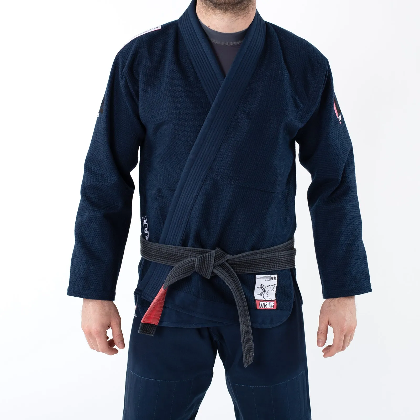 Kitsune "Red Skies" BJJ Gi - Navy Blue
