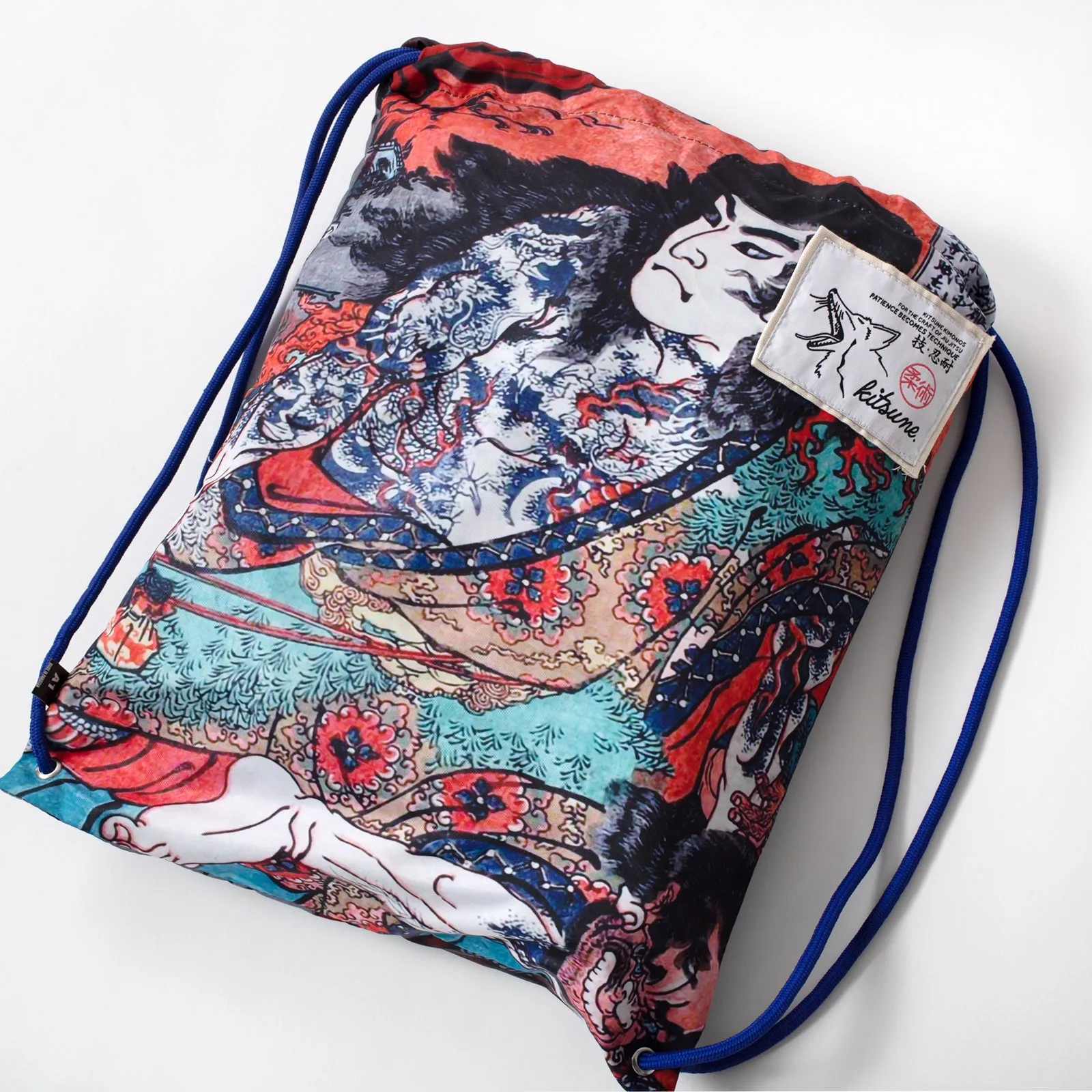 Kitsune "Red Skies" BJJ Gi - Navy Blue