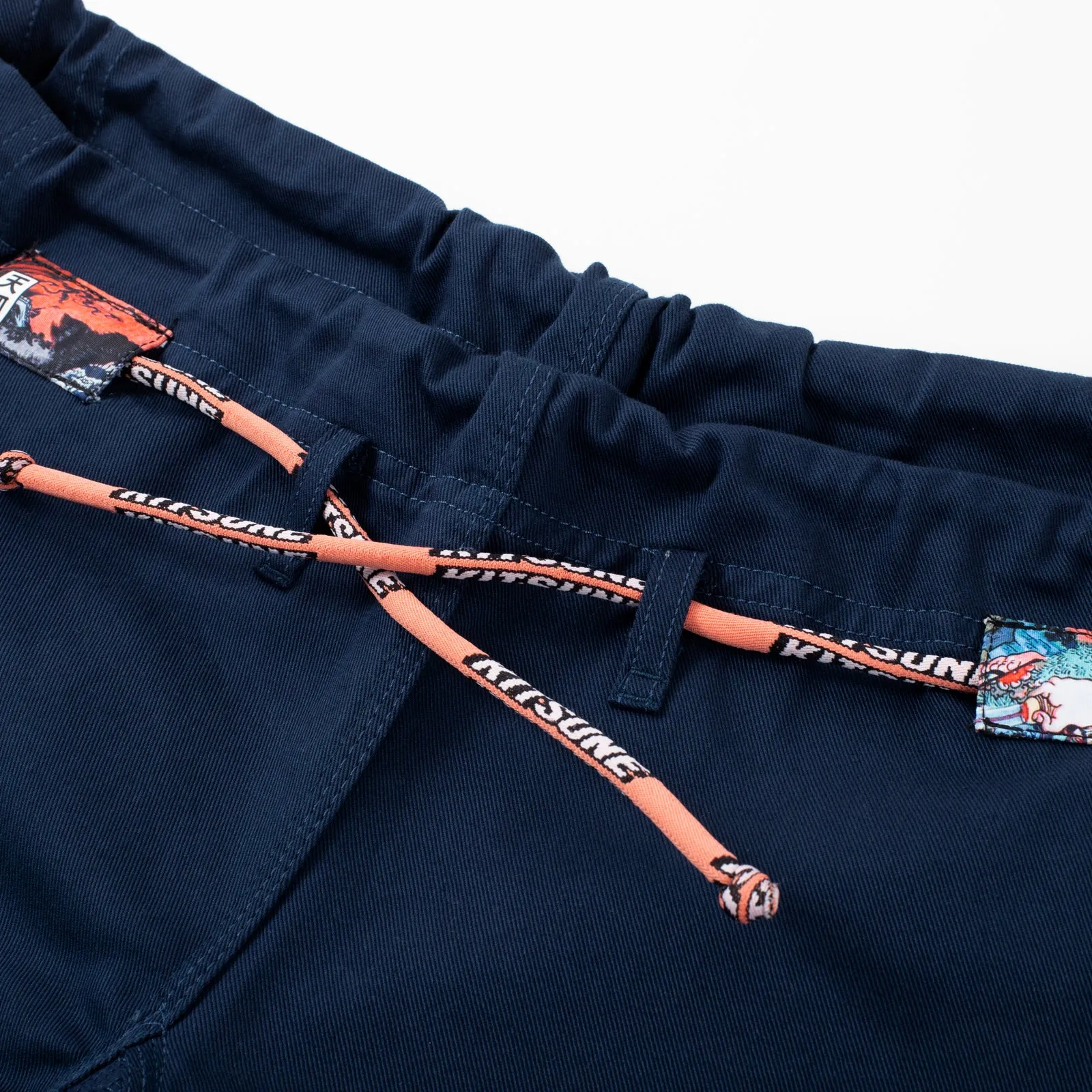 Kitsune "Red Skies" BJJ Gi - Navy Blue