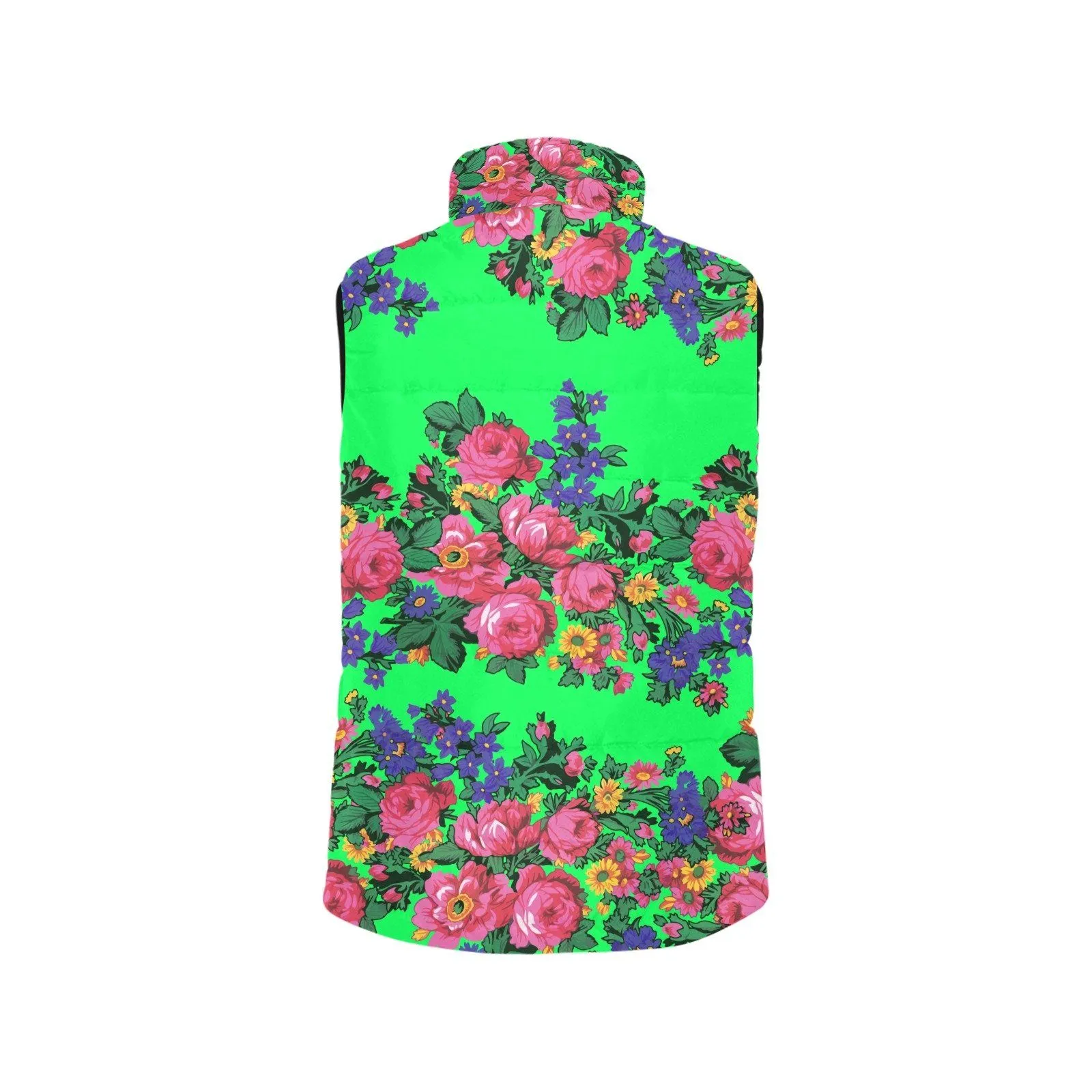 Kokum's Revenge Green Men's Padded Vest Jacket