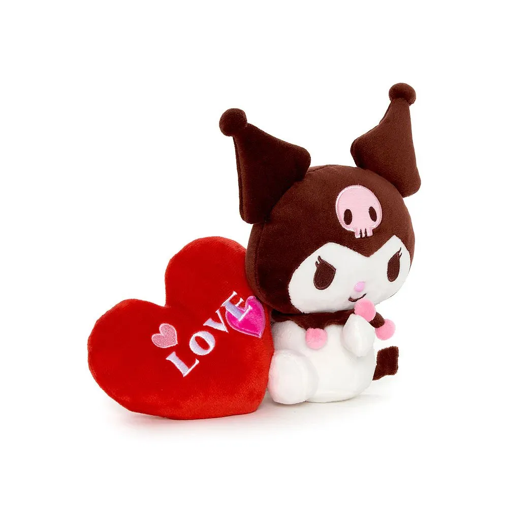 Kuromi Love Heart 6" Bean Doll