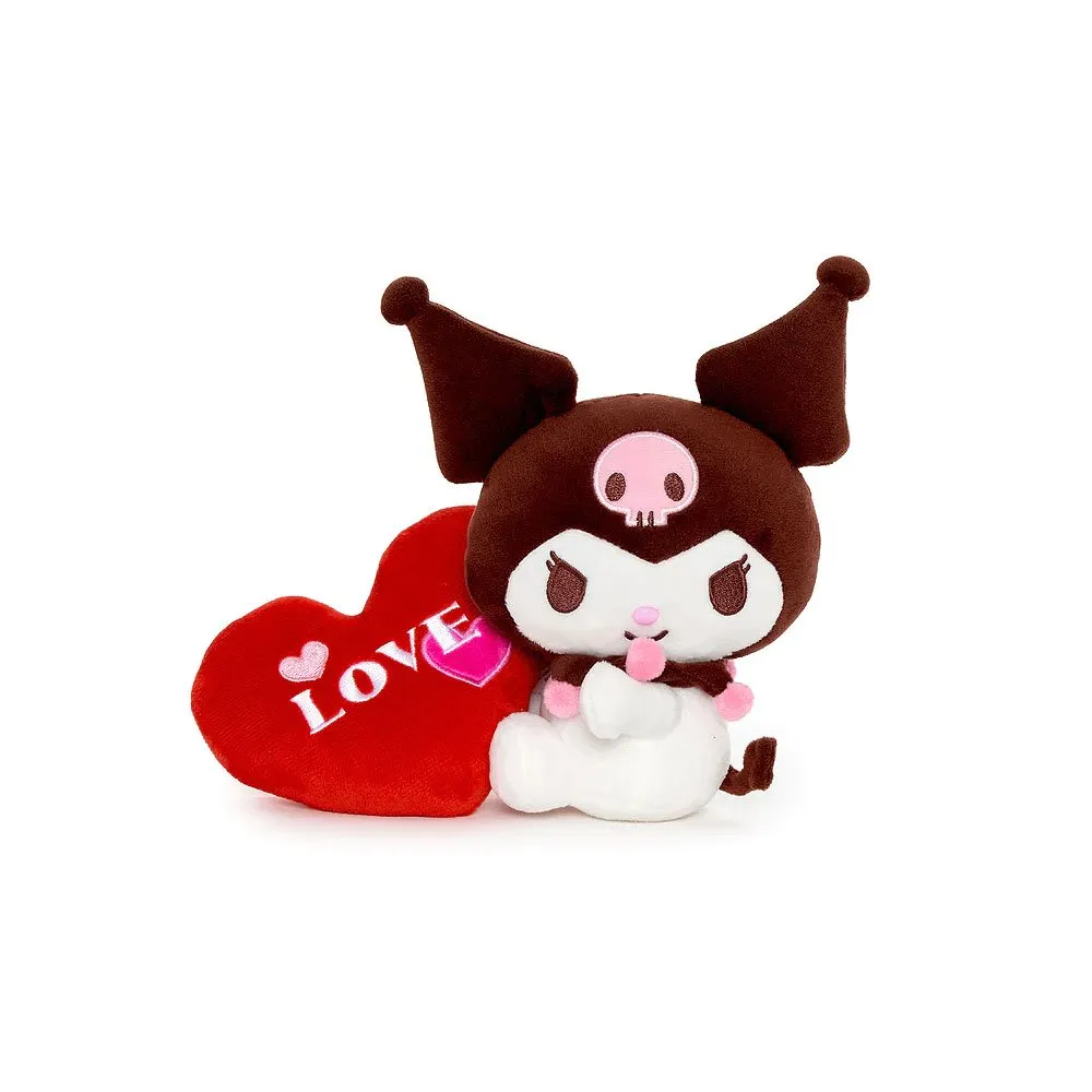 Kuromi Love Heart 6" Bean Doll