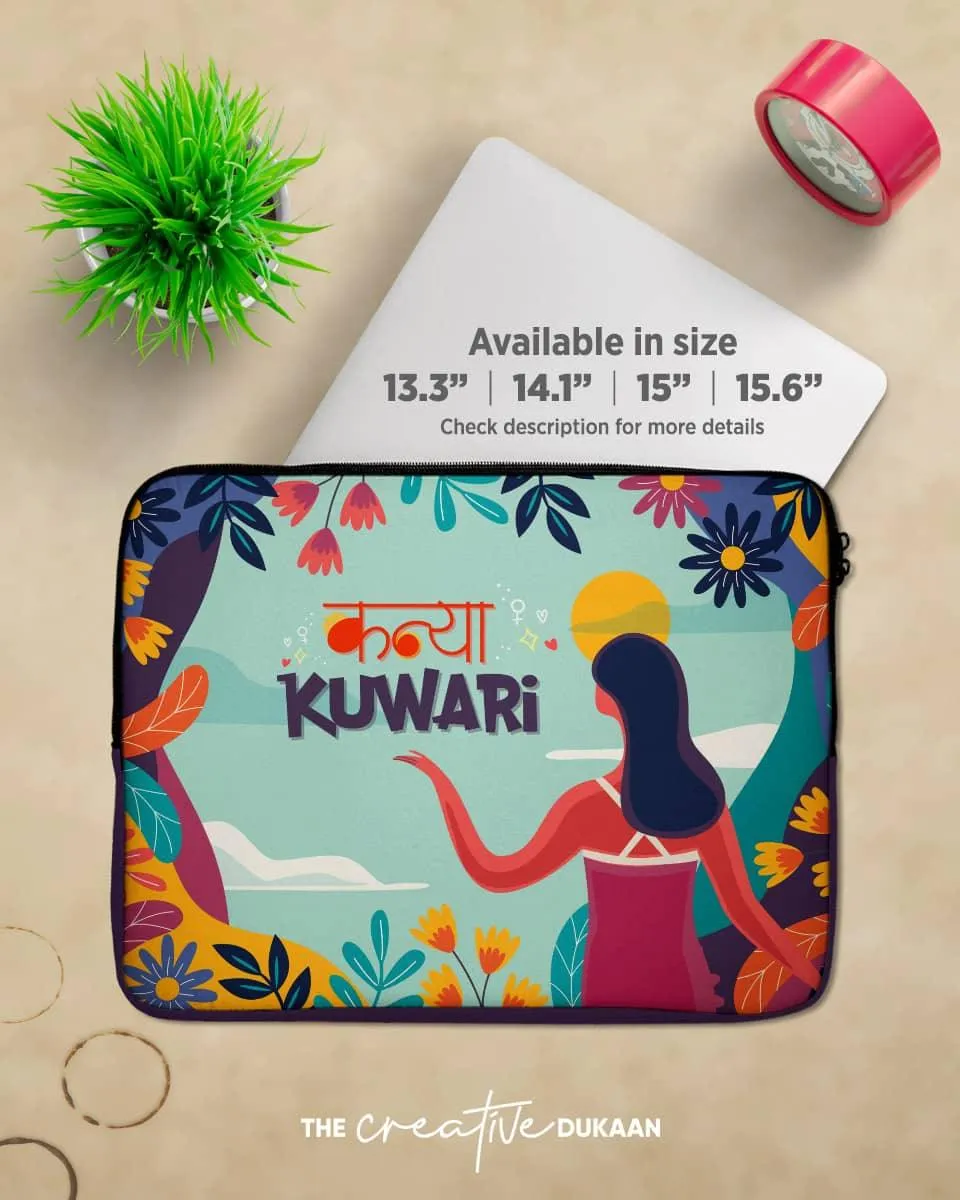 Kuwari Kanya - Quirky Laptop Sleeve Bag