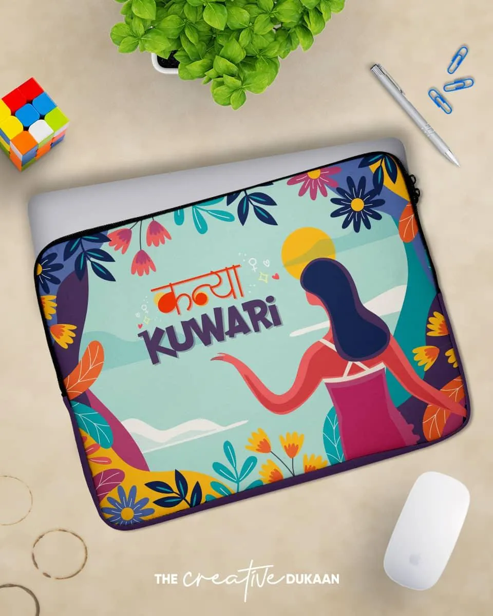Kuwari Kanya - Quirky Laptop Sleeve Bag
