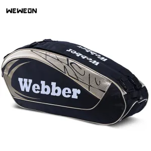 Large Designer Tennis Bag Backpack Rackets Bags for Professional Sport Competition