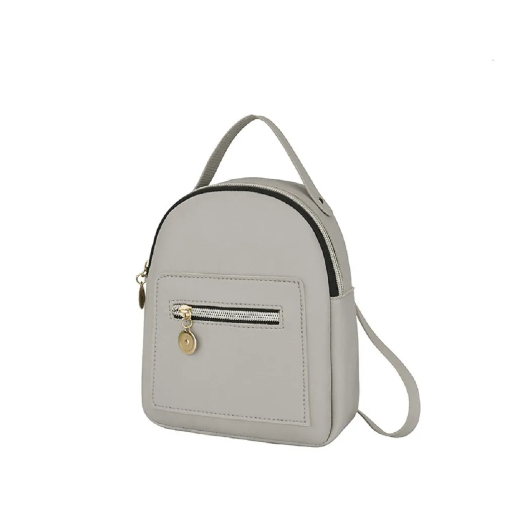Leather Backpack Purse