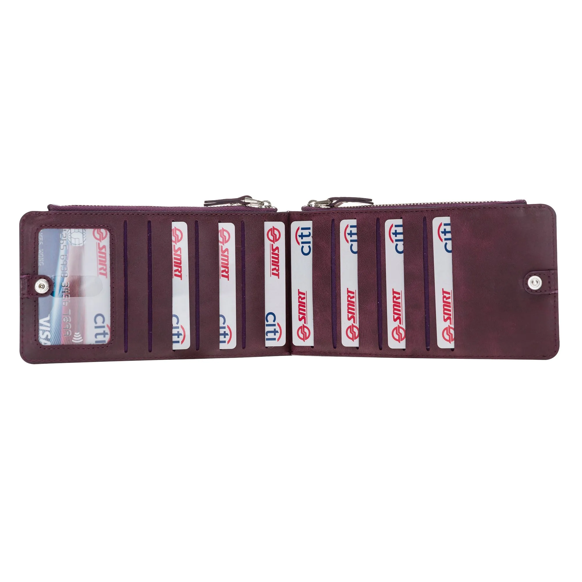 Leather V Style Wallet