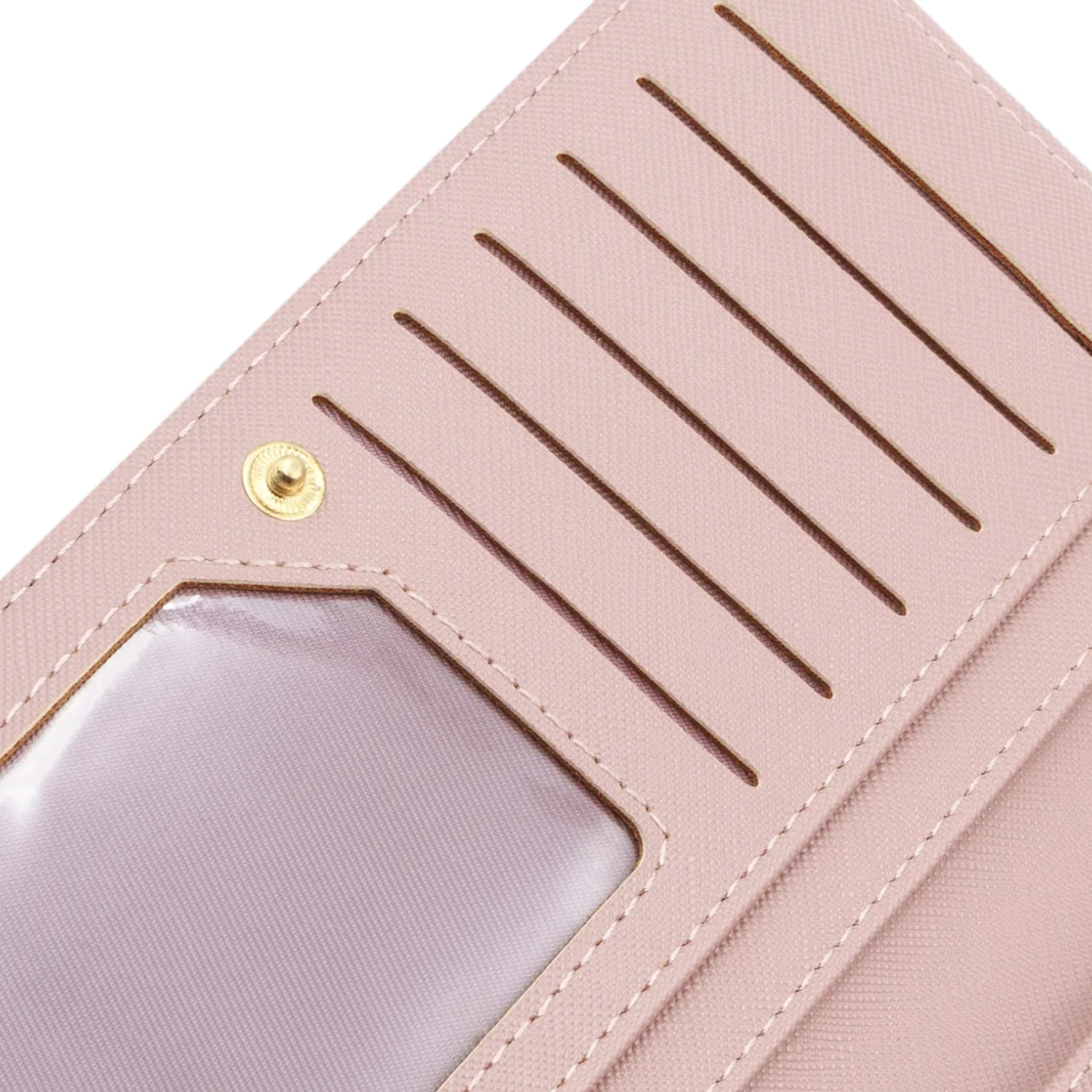 Leather Wallet for Women, Coin Purse Yellow