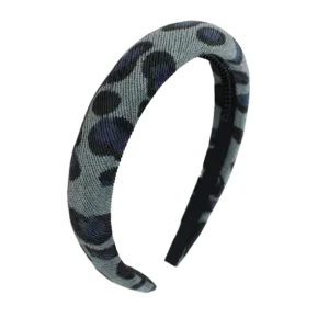 Leopard Corduroy Classic Padded Headband