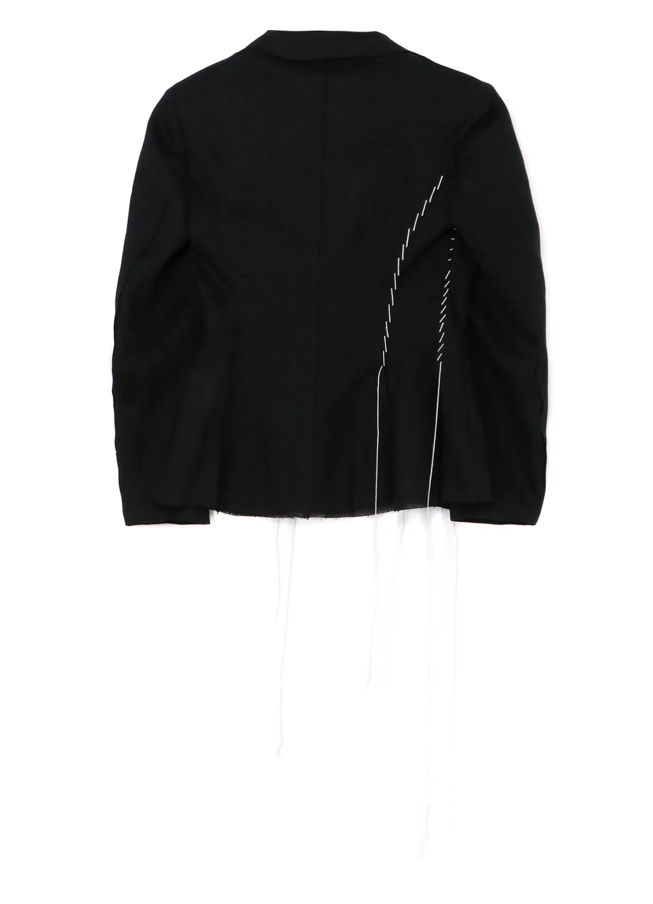 LINEN CLOTH 6B HAND STITCH DOUBLE JACKET
