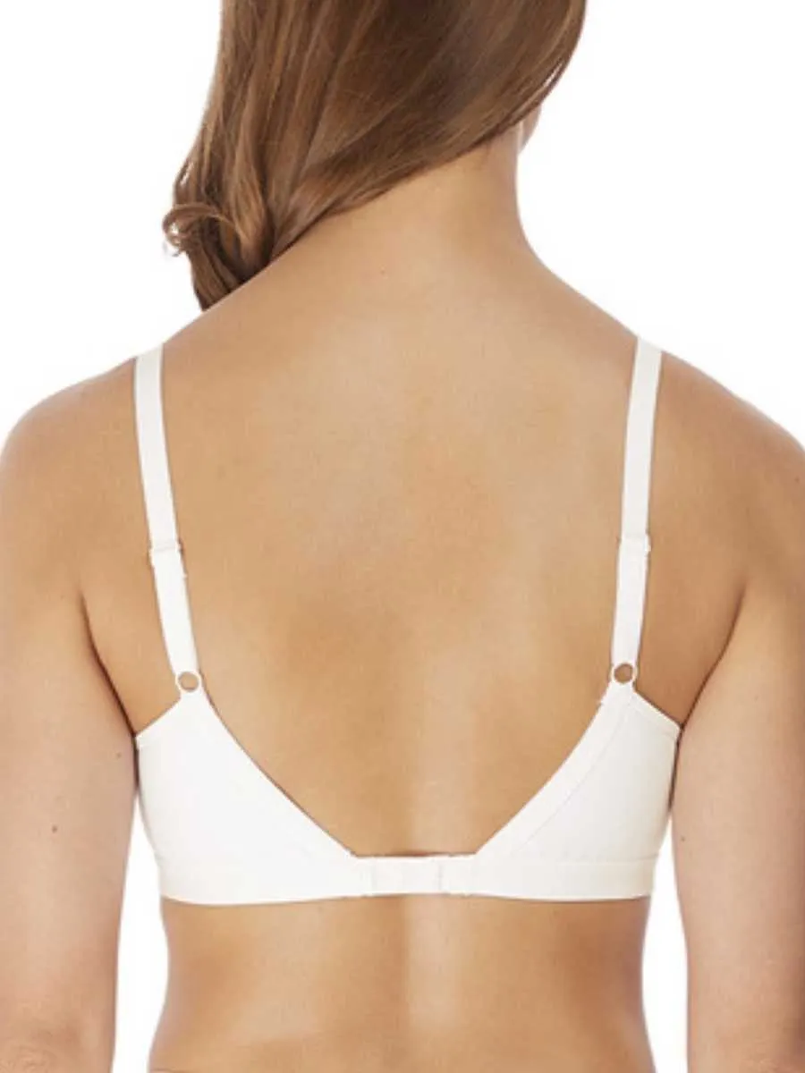 Lisse Soft Cup Bra - White