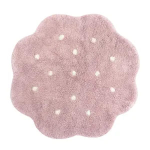 Lorena Canals Washable Rug Little Biscuit Pink