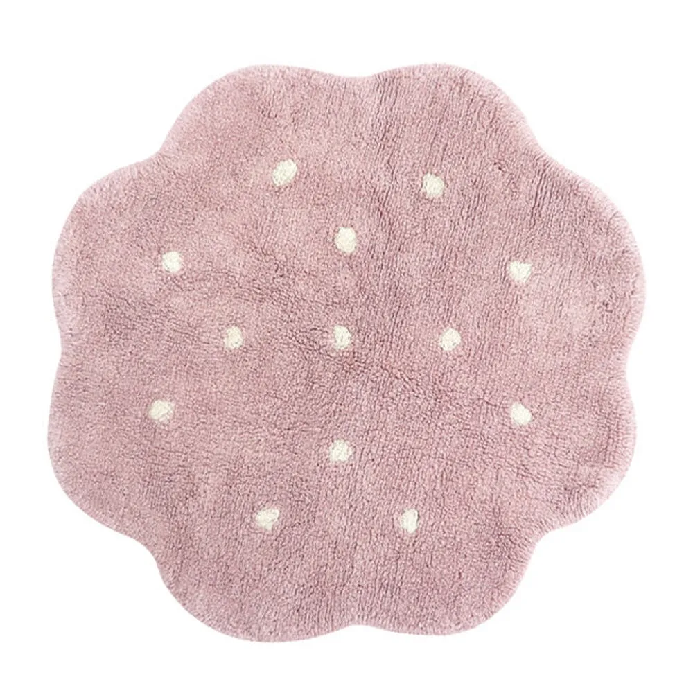 Lorena Canals Washable Rug Little Biscuit Pink