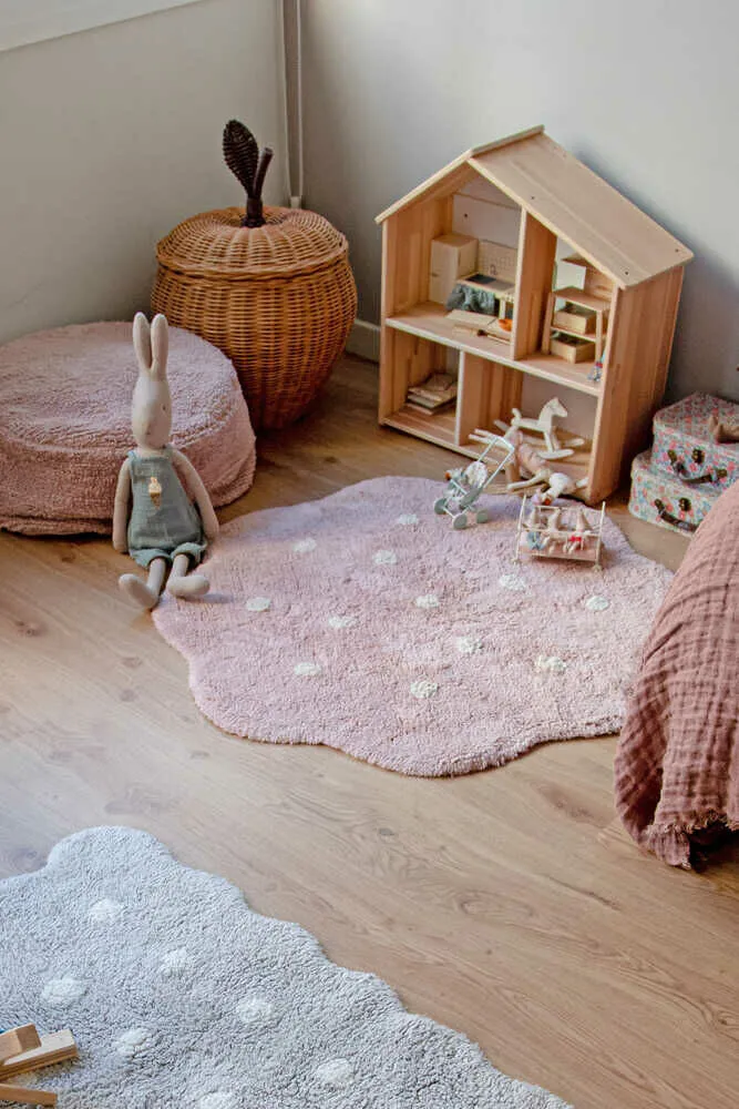 Lorena Canals Washable Rug Little Biscuit Pink
