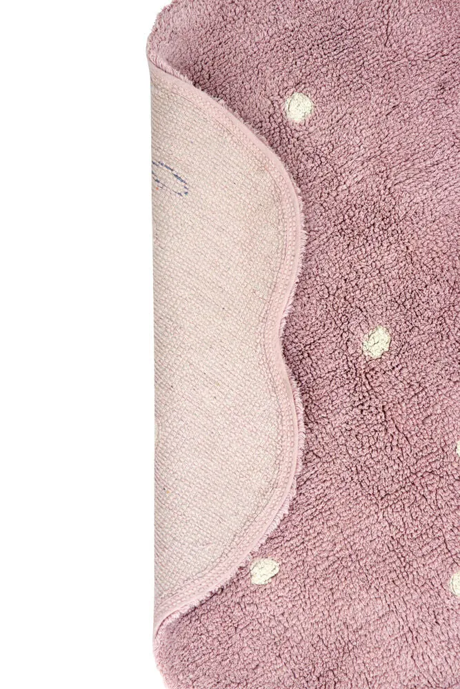 Lorena Canals Washable Rug Little Biscuit Pink