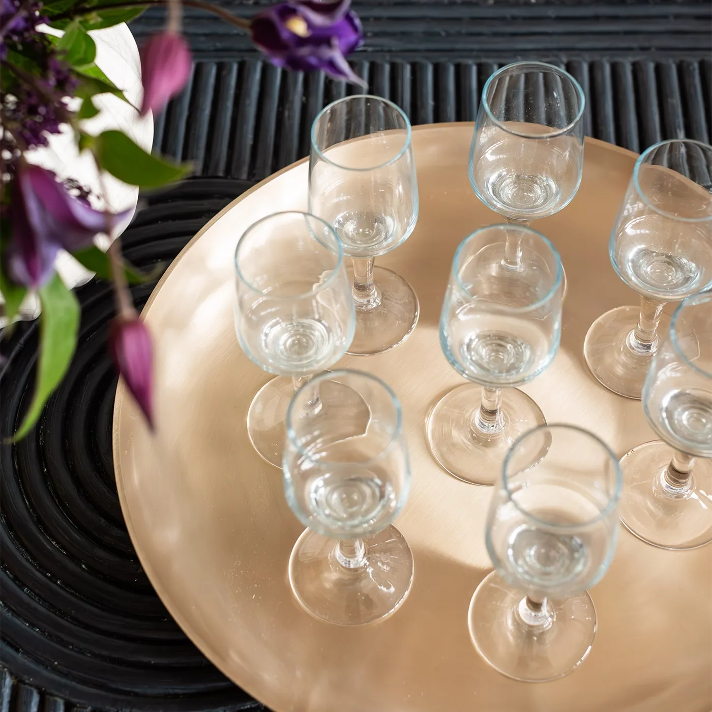 Luxe Kansa Metal Platter