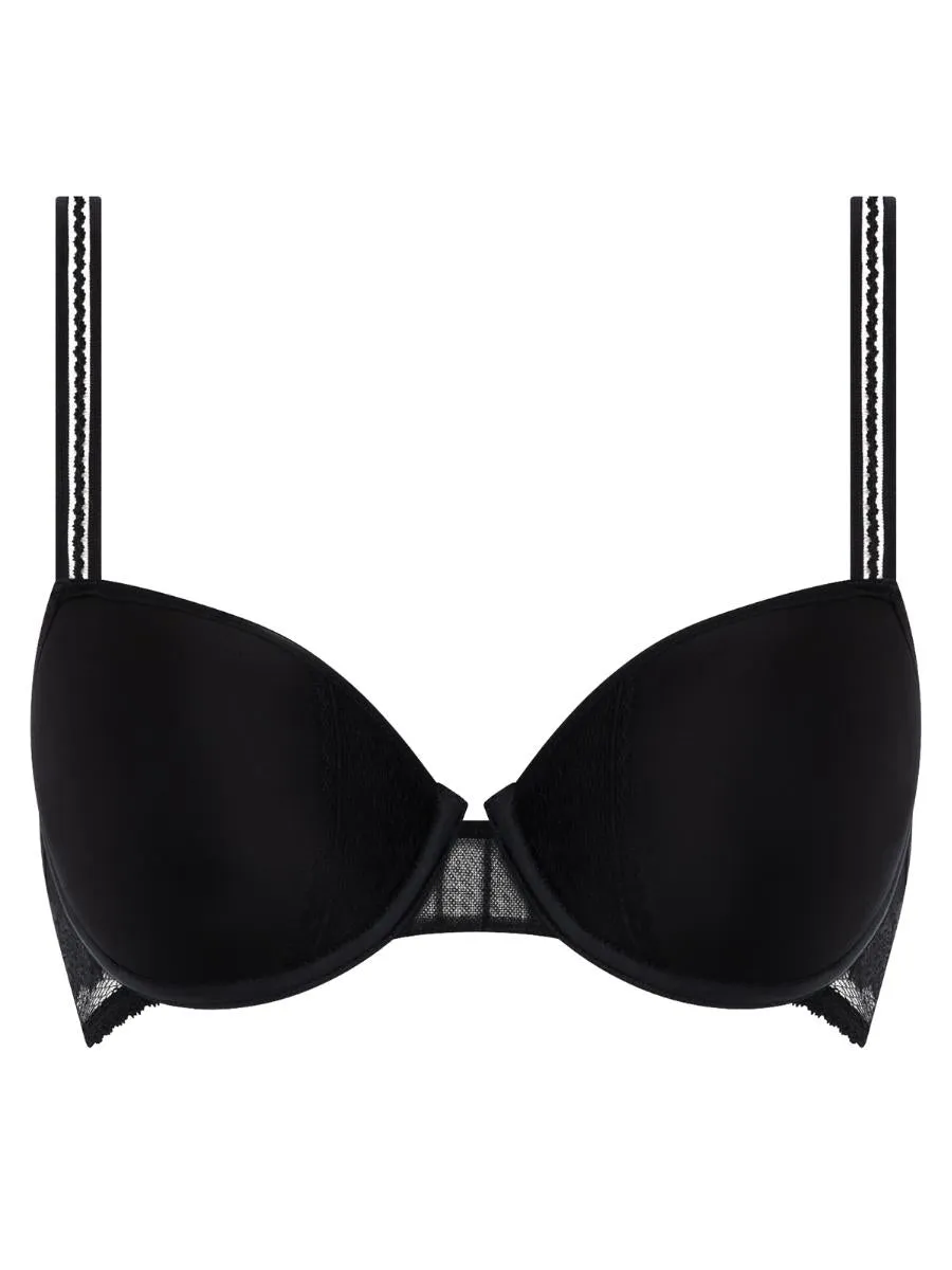 Maddie Half Cup Memory Bra - Black