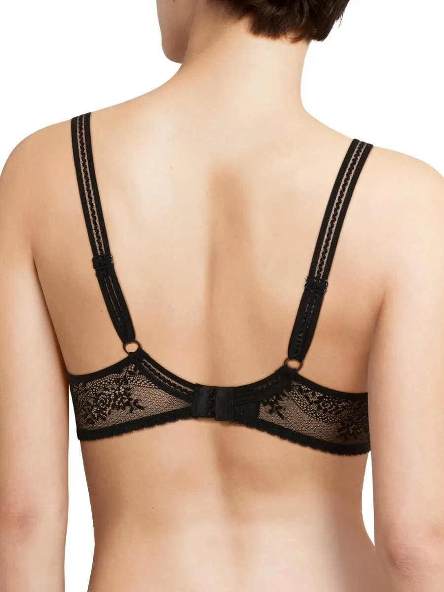 Maddie Half Cup Memory Bra - Black