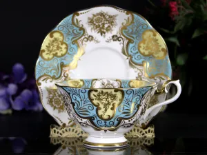MAJESTIC Royal Albert Avon Shaped, Cabinet Tea Cup & Saucer -K