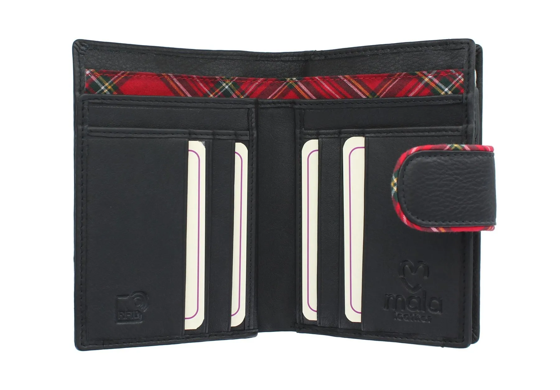 Mala BRAEMAR Range Leather Purse RFID 3449_7