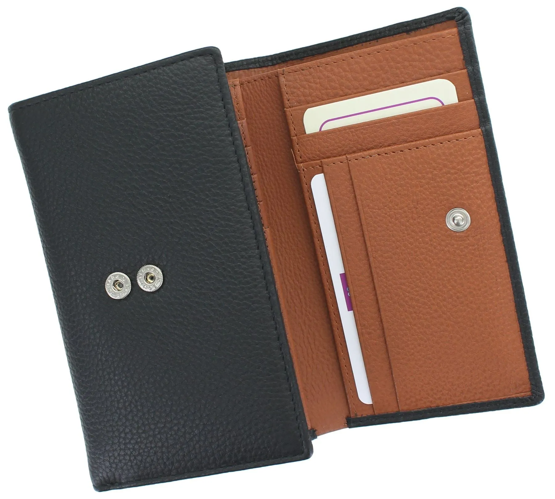 Mala Leather Best Friends Collection Leather Purse RFID Blocking 3529_65