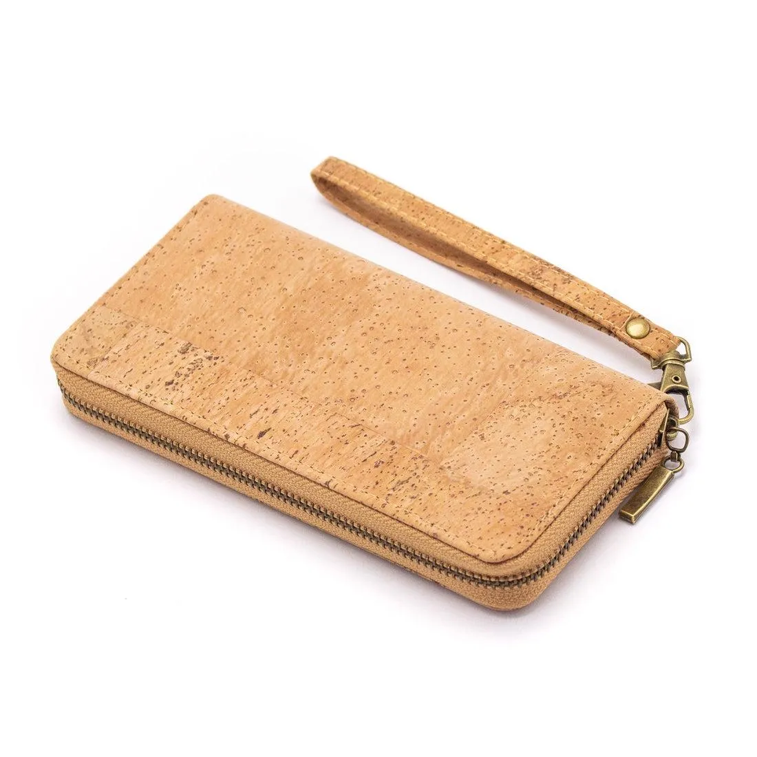 Meninas Bonitas Wallet: Cork Zip Around