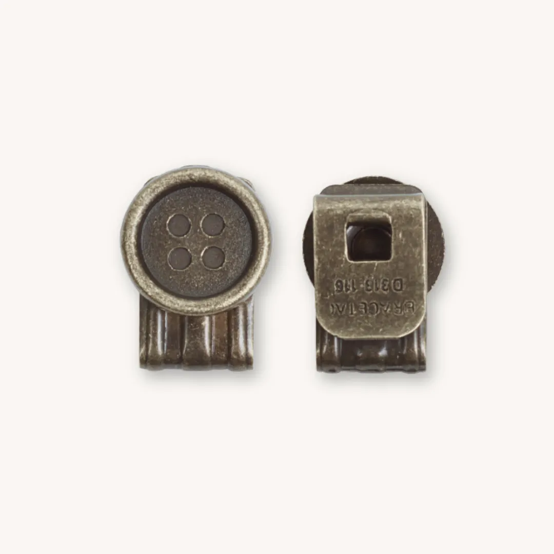 Metal Buttons Suspenders