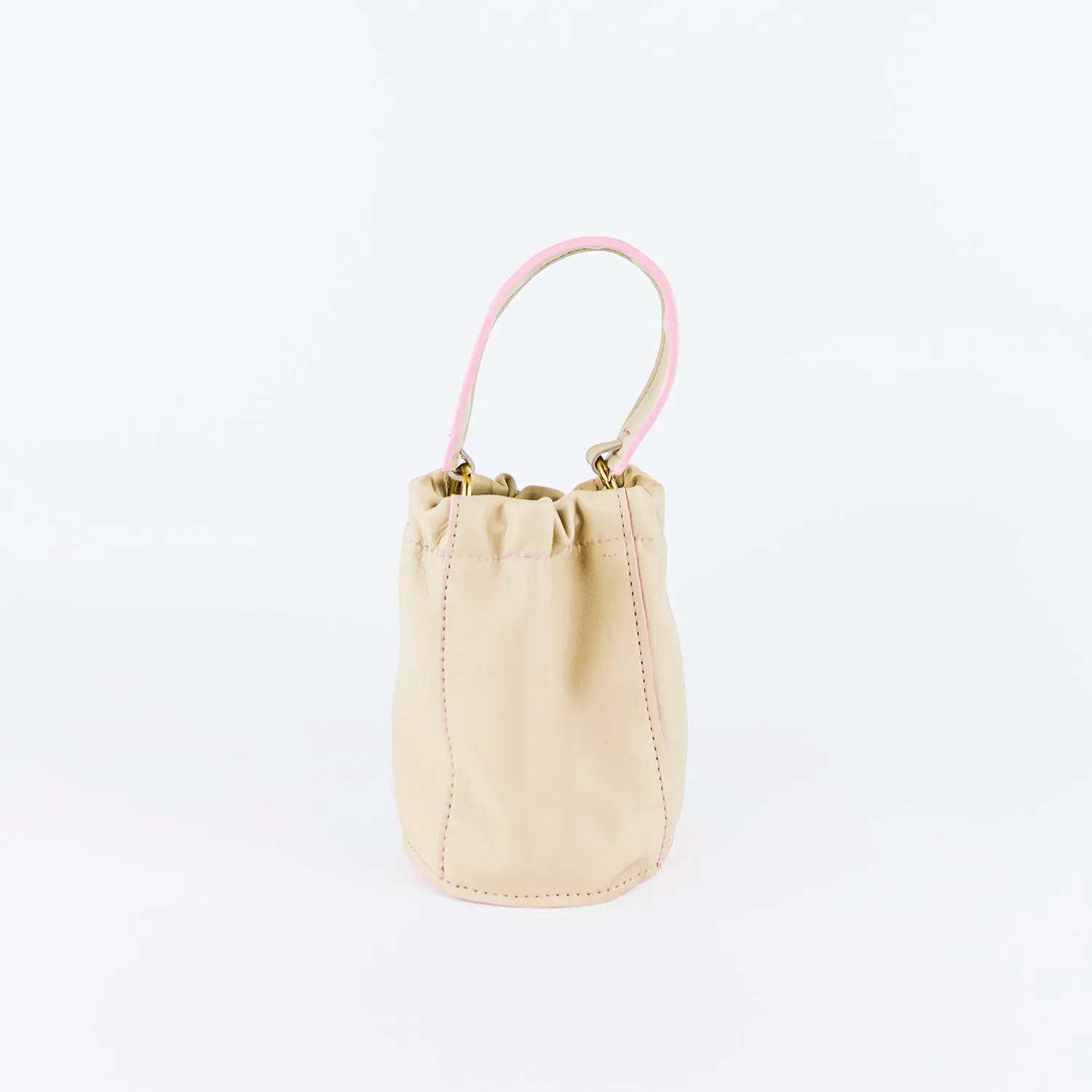 Mini Elodie Puff Bag - Cashew