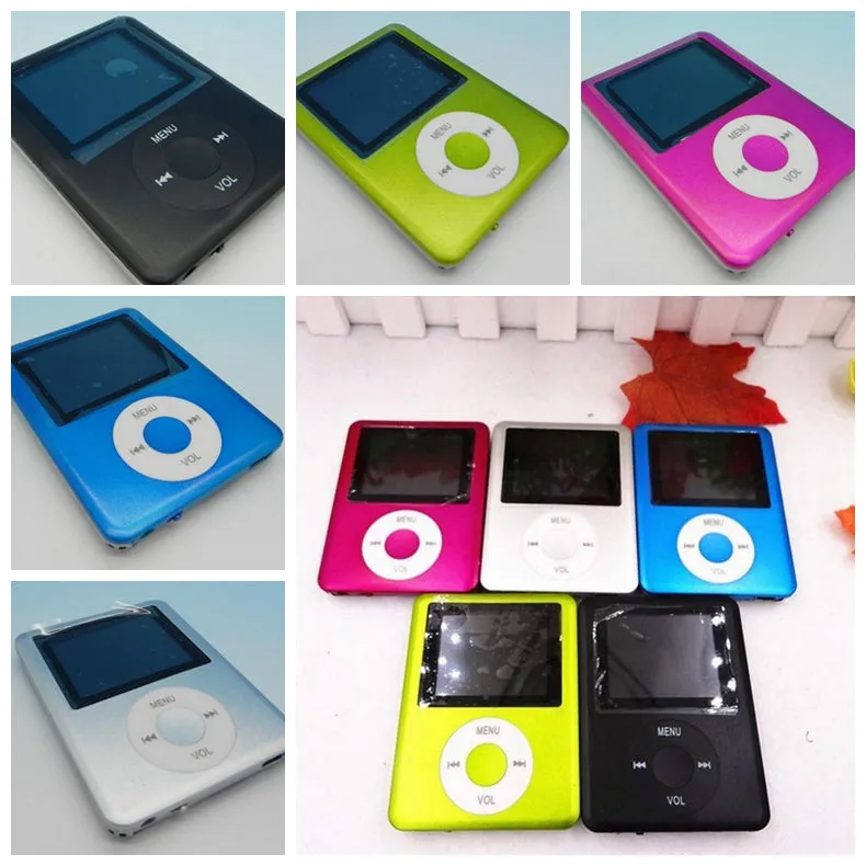 MP4 Player high quality for 4 GB 8GB 16GB MP3, MP4 player 1.8 "LCD screen FM radio video game movie music player LCD music player