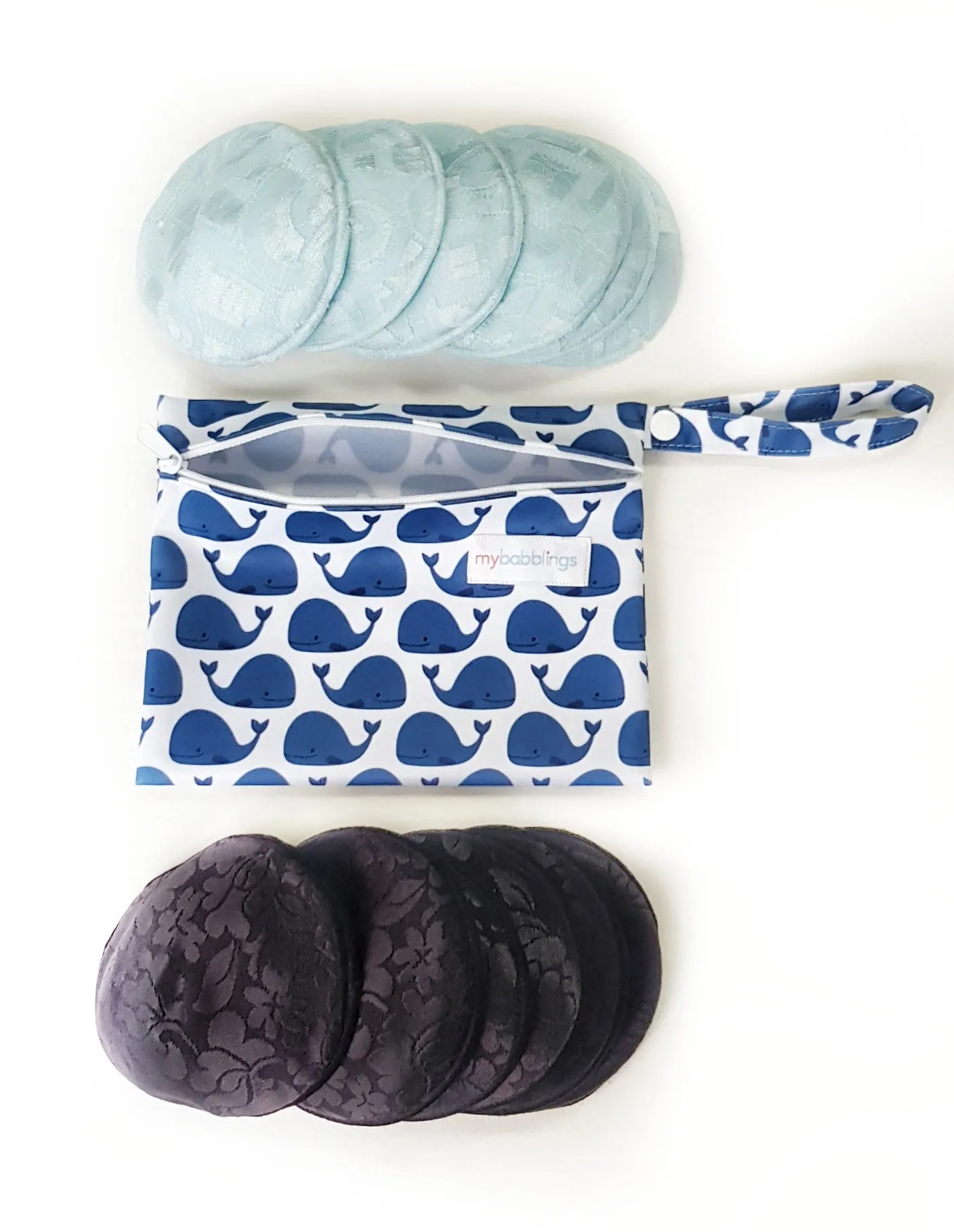 My Babblings Reusable Wet Bag Wristlet