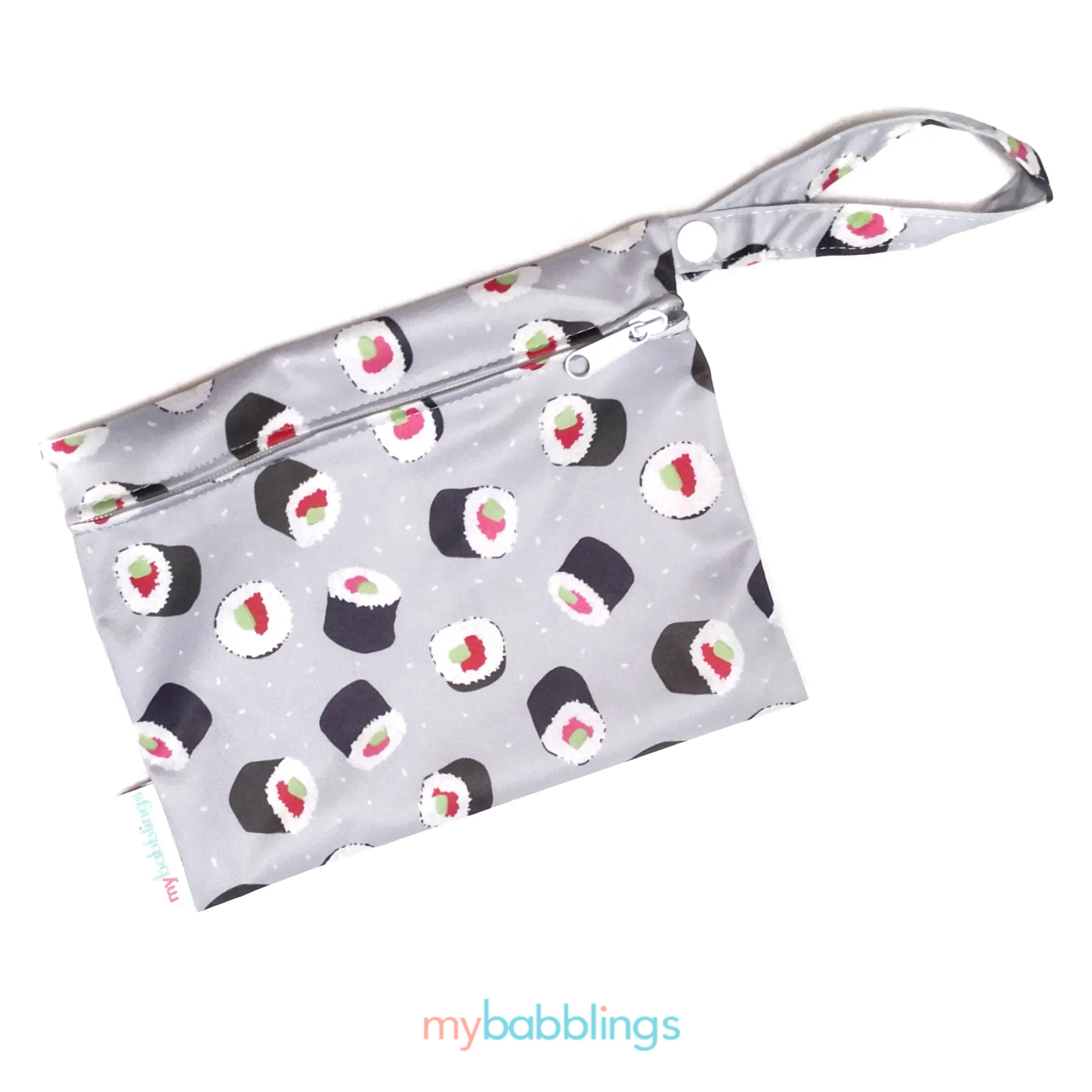 My Babblings Reusable Wet Bag Wristlet