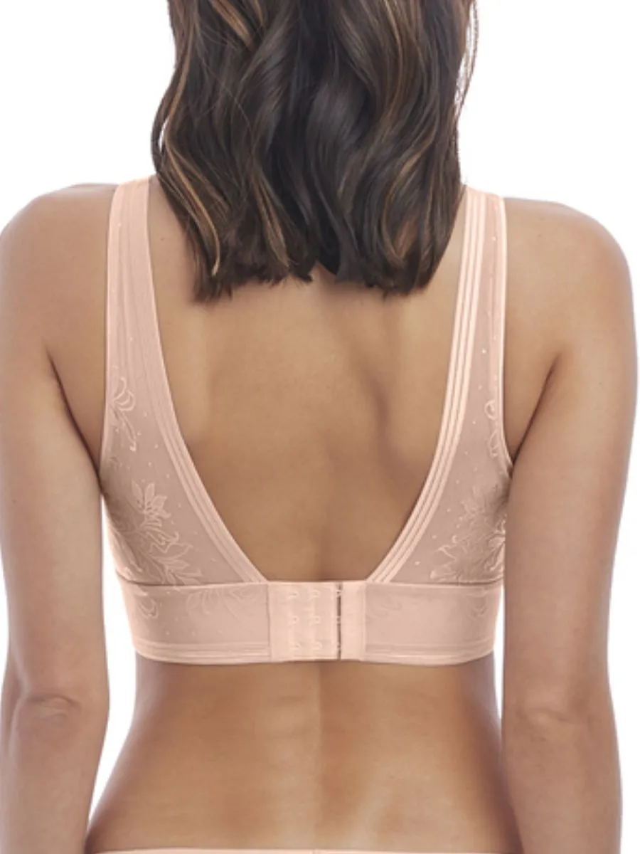 Net Effects Bralette - Rose Dust