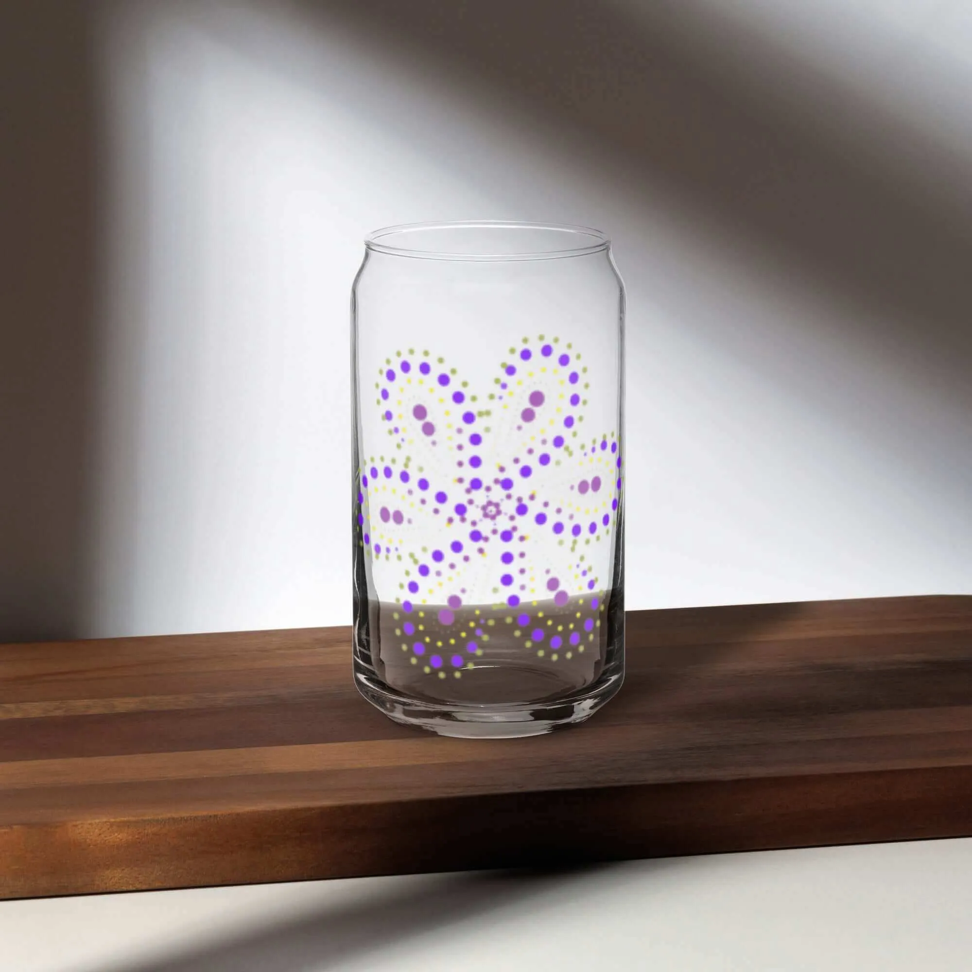 Nowhere2be Flower Can-shaped glass